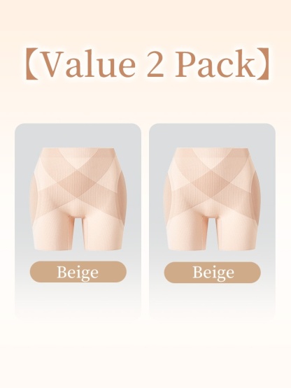 All-purpose Butt-lifting Shapewear Short With 3D Hip Pad & X-shaped Waistband Shaping, Breathable & Multi-functional Wearing VEIMIA