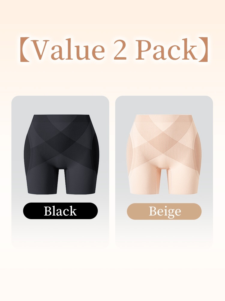All-purpose Butt-lifting Shapewear Shorts With 3D Hip Pad & X-shaped Waistband Shaper, Breathable & Multi-functional Wearing VEIMIA