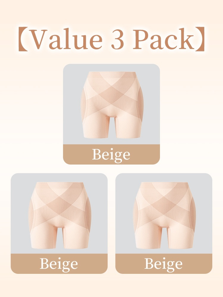 All-purpose Butt-lifting Shapewear Shorts With 3D Hip Pads & X-shaped Waistband Shaping, Breathable & Multi-functional Wearing VEIMIA