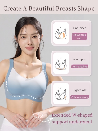 Anti-wobbling Minimizers Bras 360° Gel Strip Supports, Anti-sagging Lifting For Natural Breast Shapes VEIMIA