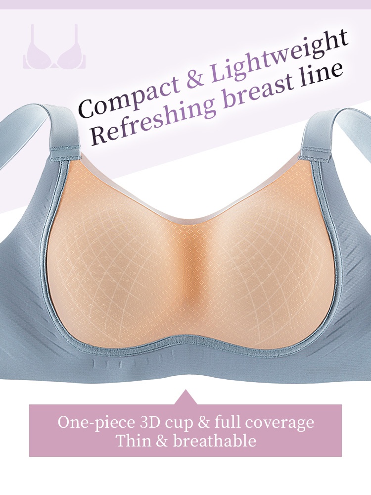Anti-wobbling Minimizers Bra 360° Gel Strips Support, Anti-sagging Lifting For Natural Breast Shape VEIMIA