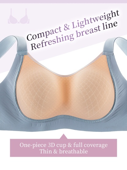 Anti-wobbling Minimizers Bra 360° Gel Strips Support, Anti-sagging Lifting For Natural Breast Shape VEIMIA