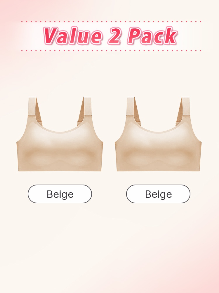 Anti-wobbling Seamless Bra Full Holds Lifts, Smooth Seamless Shapes & Minimizing Results VEIMIA