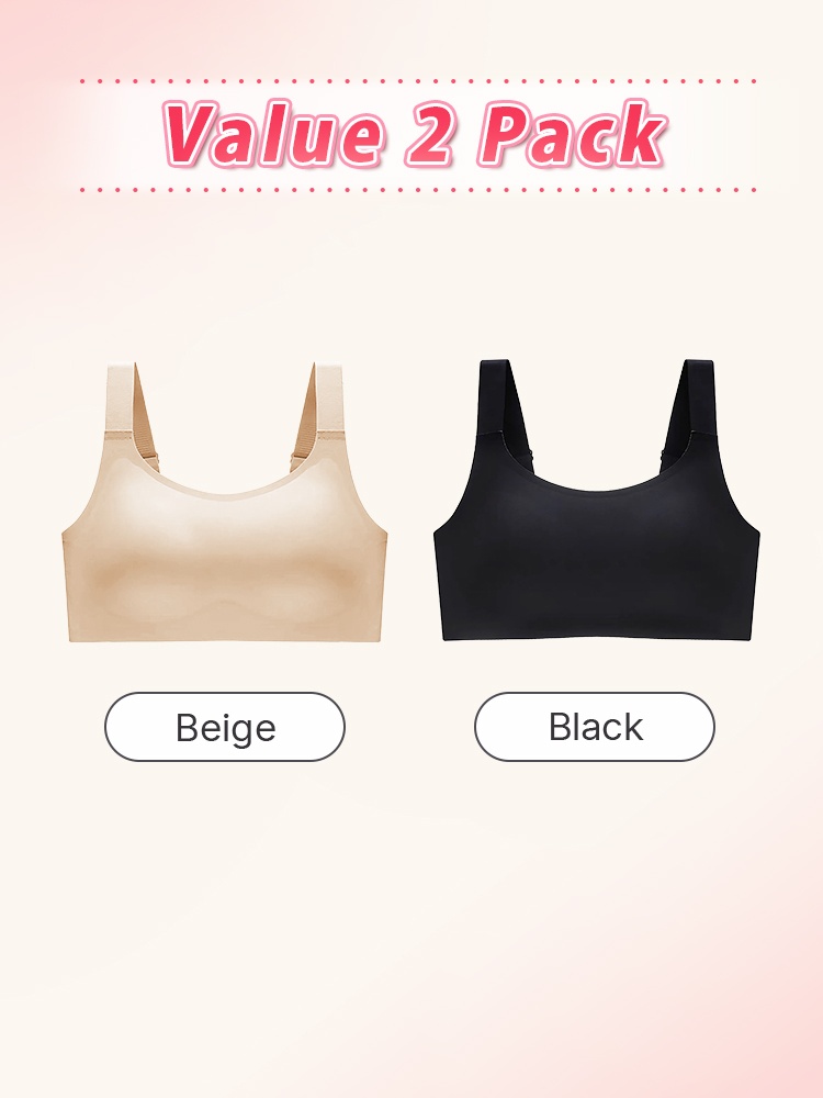Anti-wobbling Seamless Bra Full Hold Lift, Smooth Seamless Shape & Minimizing Result VEIMIA