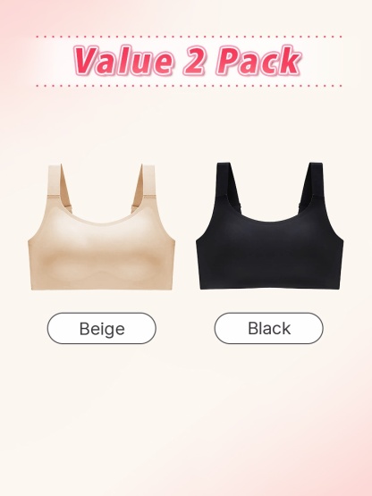 Anti-wobbling Seamless Bra Full Hold Lift, Smooth Seamless Shape & Minimizing Result VEIMIA