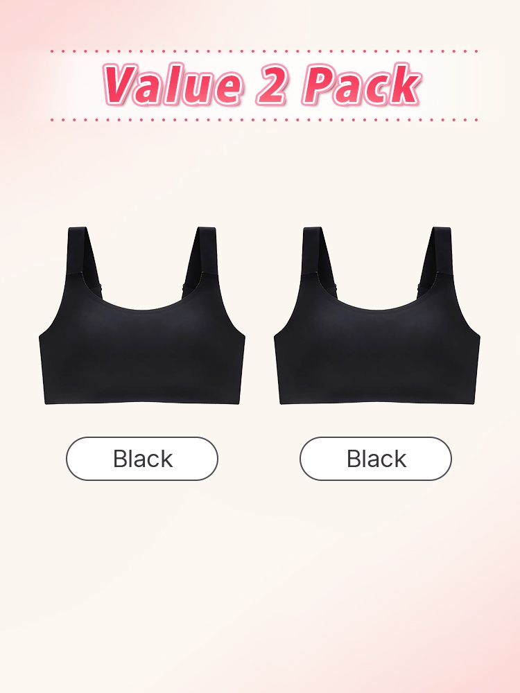 Anti-wobbling Seamless Bras Full Grip Support, Smooth Seamless Feel & Minimizing Look VEIMIA