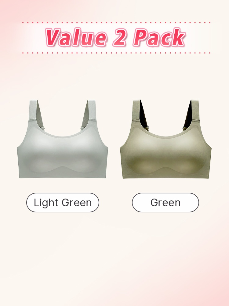 Anti-wobbling Seamless Bra Full Coverage Structure, Smooth Seamless Shape & Minimizing Result VEIMIA