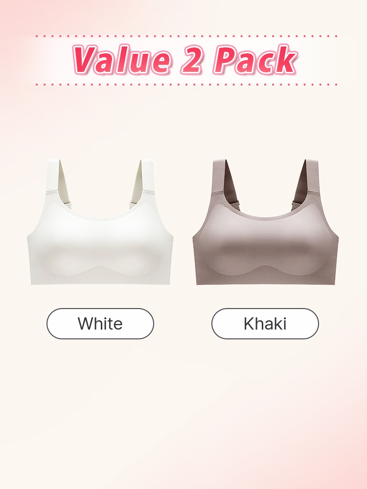 Anti-wobbling Seamless Bras Full Grips Support, Smooth Seamless Feels & Minimizing Looks VEIMIA