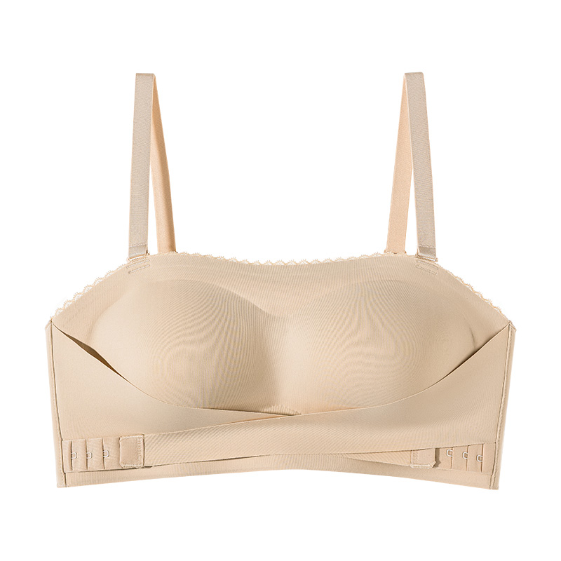 Seamless Anti-slip Strapless Bra - 24 Hours Comfortable Strong Stability & No Tightness Feeling With Reinforced Back Straps VEIMIA