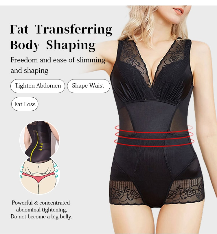 Professional Body Shaper Tummy Tightening Womens Bodysuit Energy Stone Veimia