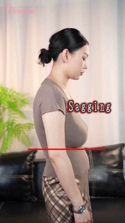 VEIMIA Supportive Minimizer Bra Breast Lift & Shape, Slimming Design With Easy Front-zipper Access