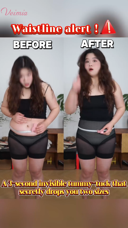 VEIMIA Tummy Flatten Shapewear Shorts Dual-layer Slimming, 3D Butt Lifting & Anti-roll Hem