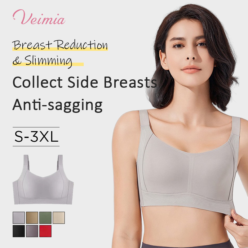 Seamless Back Smoothing Minimizer Bra With Stable Full Coverage VEIMIA