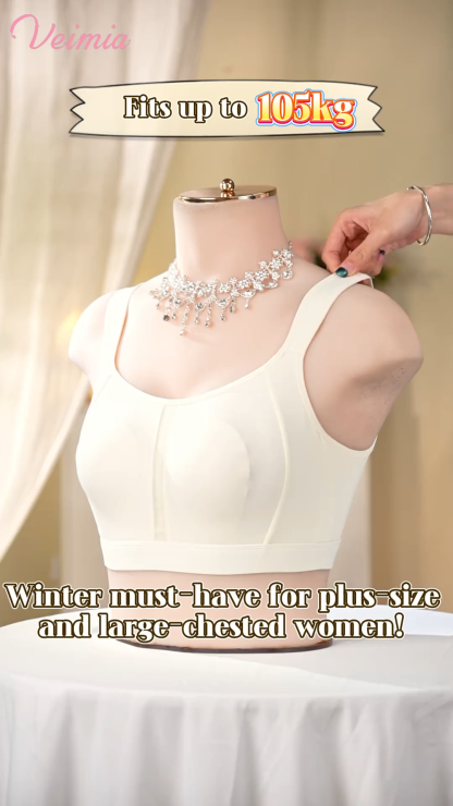 VEIMIA Wireless Minimizer Bra Sporty Style Design, Lifts & Secures With Breathable Fit