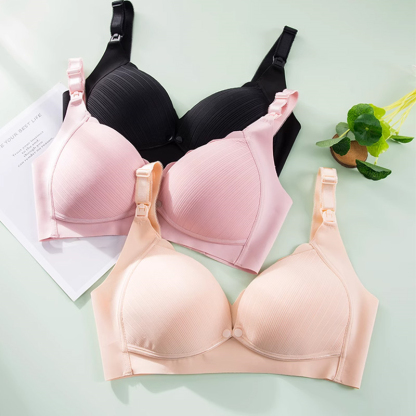 Supportive Breastfeeding Nursing Bra Comfortable Seamless Maternity Bra VEIMIA