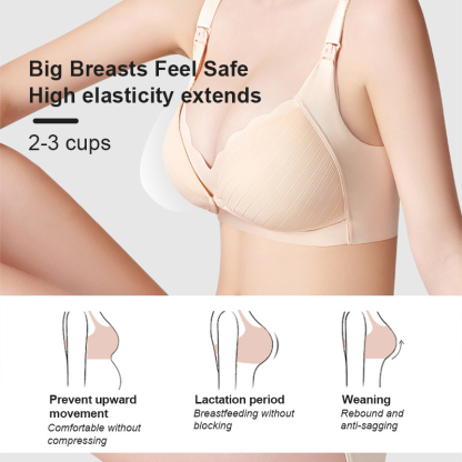 Supportive Breastfeeding Nursing Bra Comfortable Maternity Sleep Bras VEIMIA