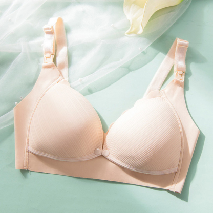 Supportive Breastfeeding Nursing Bra Comfortable Seamless Maternity Bras VEIMIA