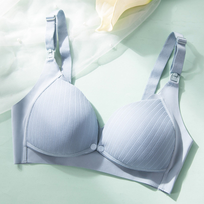 Supportive Breastfeeding Nursing Bra Comfortable Seamless Maternity Sleeping Bras VEIMIA
