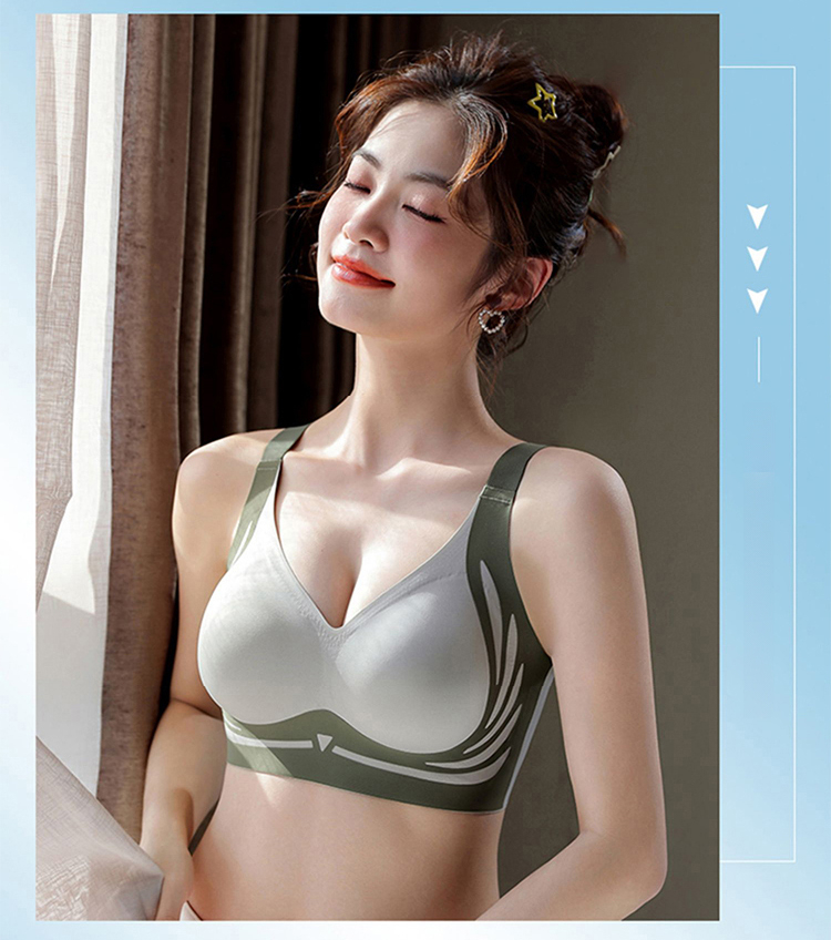 Wireless High Support Lift Bra For Anti-sagging VEIMIA