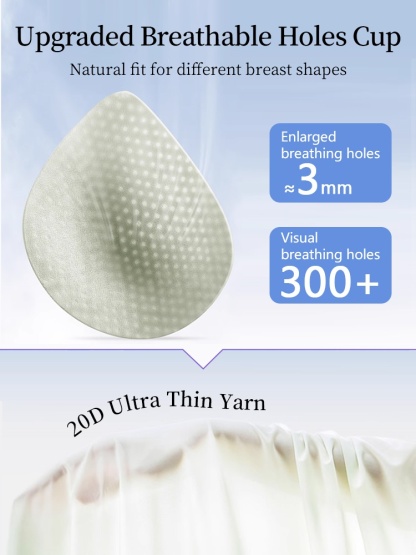 Temperature-Regulating Bra Cool All-Stage Design, One-Hand Clasp Stable Support Bra for Effortless Nursing VEIMIA