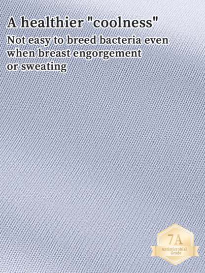 ​​CrispMaternity Bra Refreshing All-Stage Design, Single-Hand Clasp W-Shaped Stabilizers Bra for Easy Latching VEIMIA