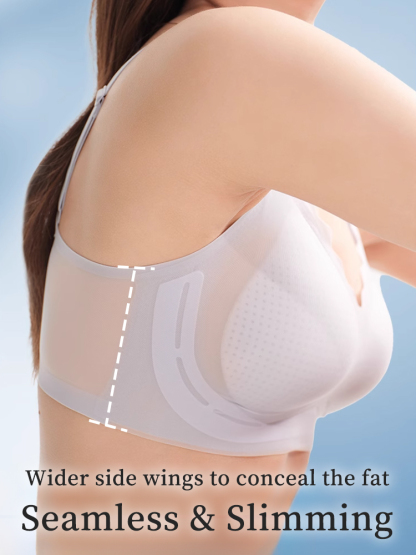 CoolTech Nursing Bra Temperature-Control All-Stage Use, One-Hand Supportive Straps Bra for Stress-Free Nursing VEIMIA​