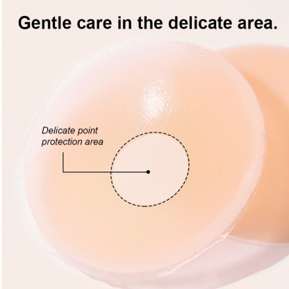 Silicone Nipple Covers 6 Pairs Reuable Adhensive Breast Pasties Super Invisible VEIMIA
