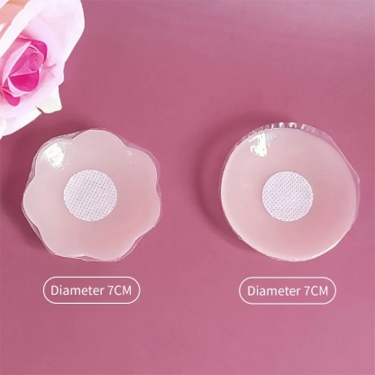 2 Styles Silicone Nipple Covers 6 Pairs Reuable Adhensive Breast Pasties Super Invisible VEIMIA