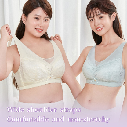 Breathable Large Breast Minimizer Bra Warm Change Cup No Underwire Hide Fat VEIMIA