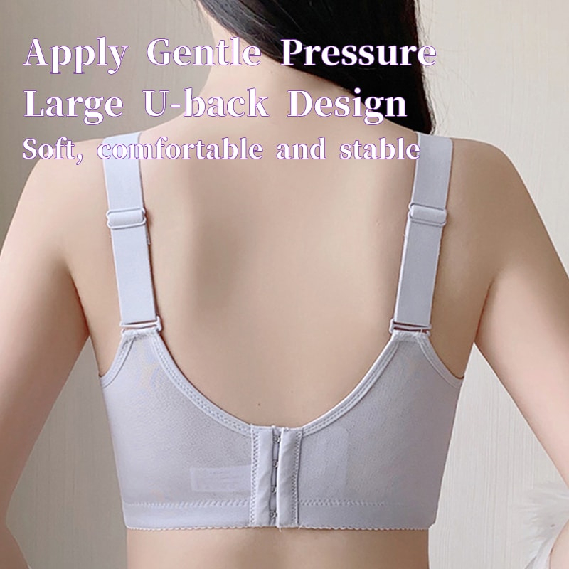 Breathable Lace Large Breast Minimizer Bra Warm Change Cup VEIMIA