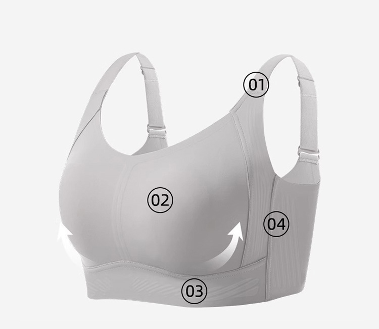 Seamless Side Smoothing Minimizer Bra Stable Full Coverage VEIMIA