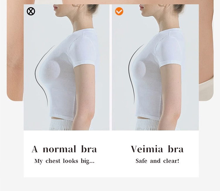 Seamless Wireless Minimizer Bras Stable Full Cup VEIMIA