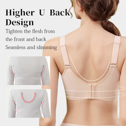 Breast Minimizing Skin-friendly Push Up Bras VEIMIA