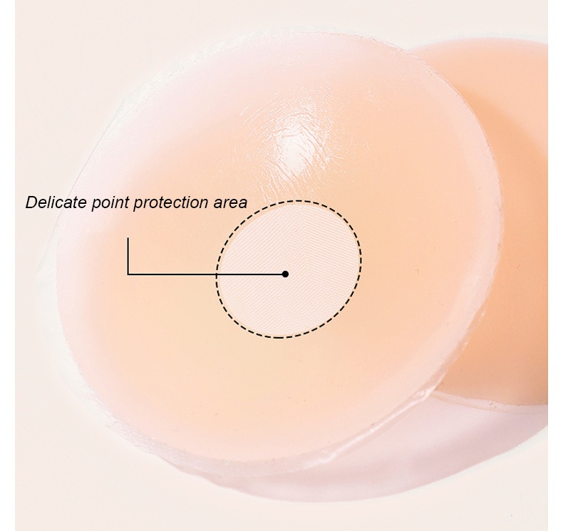 Silicone Skin-like Nipple Covers Reuable Adhensive Breast Pasties Women VEIMIA