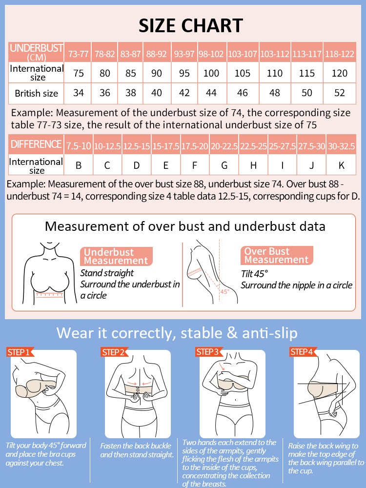 Soft Wire Strapless Bra No Bounce Anti-slip, 3D Breathable Honeycomb Cups Naturally Shaping Not Sticky VEIMIA