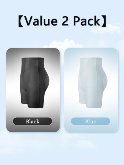 360° Reshaping Fitness Shorts Tummy Control, Refreshing Open-weave Retentive Cloth Slip-proof Hem & No Constriction Sensation VEIMIA