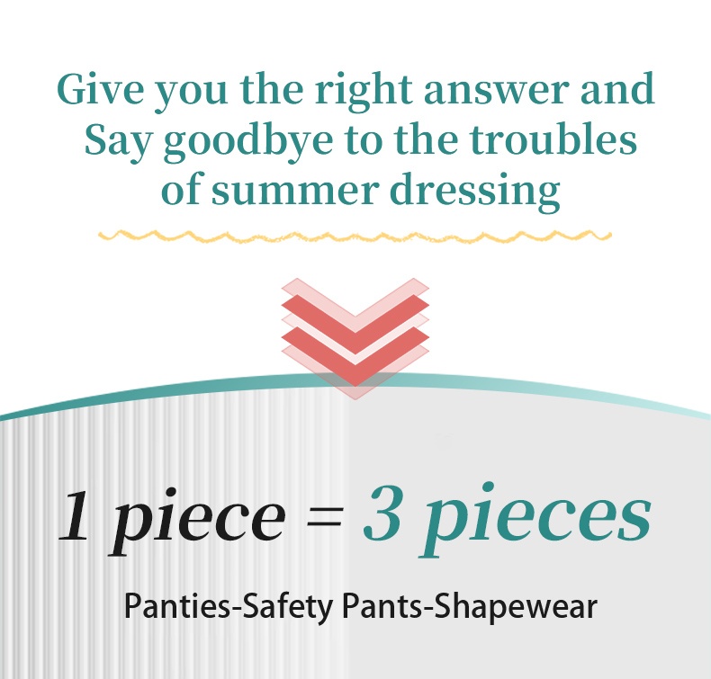 Ultra-thin 3-in-1 Shapewear Shorts Cool Fabric Without Stuffiness For Tummy Tightening & Hip Lifting Veimia