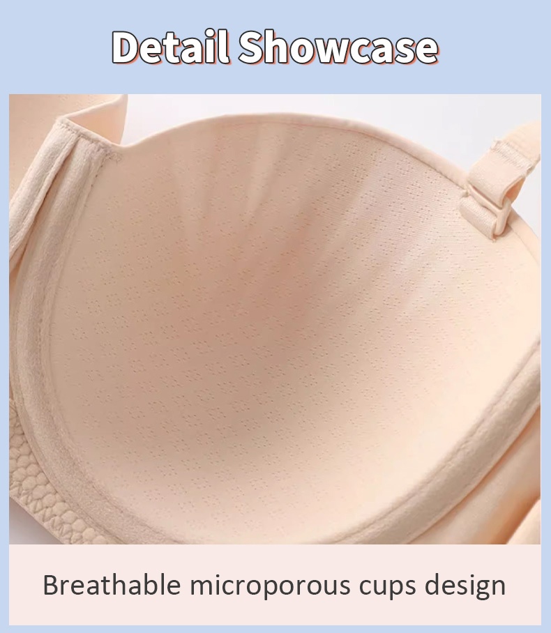 3D Breathable Honeycomb Cups Anti-slip Strapless Bra Soft Wire, No Bounce Naturally Shaping Not Sticky VEIMIA