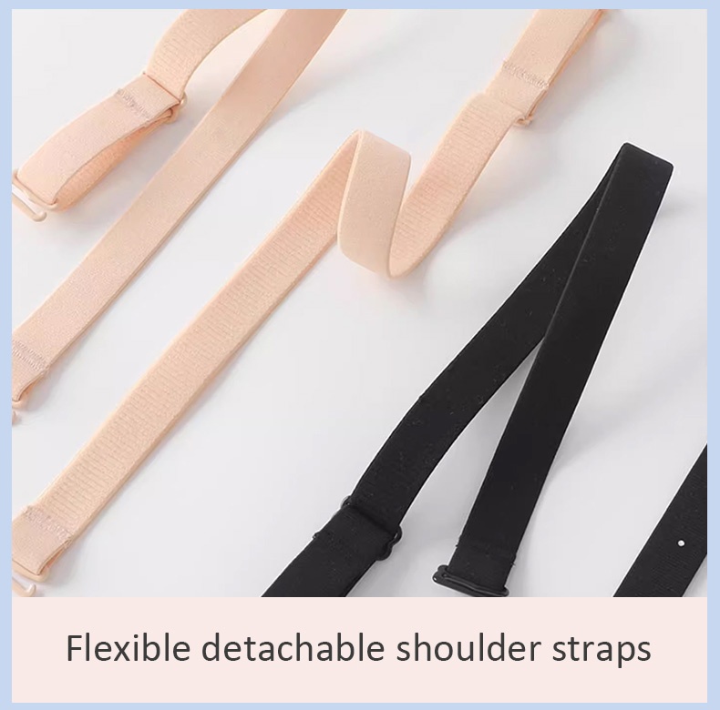 Strapless Bra with Soft Wire Anti-slip No Bounce, 3D Breathable Honeycomb Cups Naturally Shaping Not Sticky VEIMIA