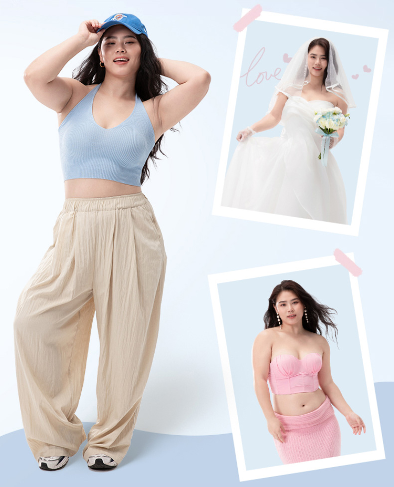 Beautiful Wearing in Strapless Bra VEIMIA