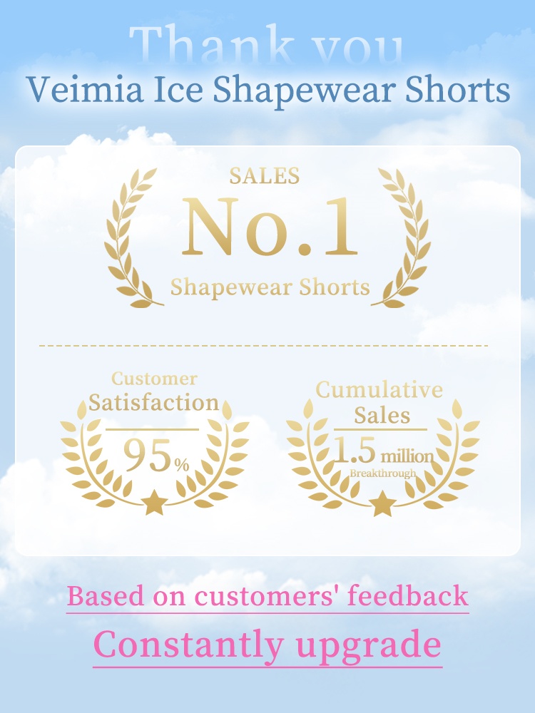360° Sculpting Shapewear Shorts Tummy Control With Cooling Breathable Memory Fabric VEIMIA