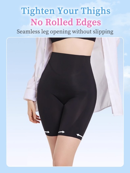 360° Flattening Figure Shorts Tummy Control, Temperature-regulating Lung-breathing Memory Weave Non-slipping Hem & Non-restrictive Feel VEIMIA