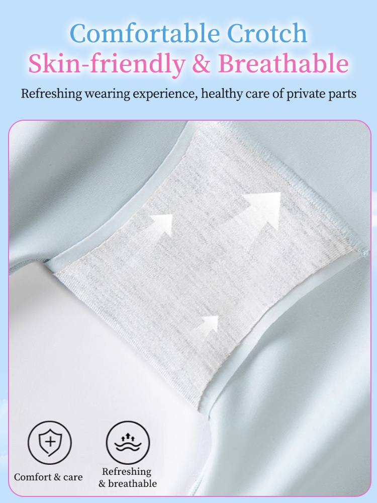 360° Sculpting Body Shorts Tummy Control, Refreshing Aerated Shape-memory Cloth Grip-enhancing Hem & No Pressure VEIMIA