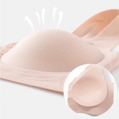 Experience Cloud-like Comfort and Easy Wear Seamless Front Closure Bra 3D Cups VEIMIA
