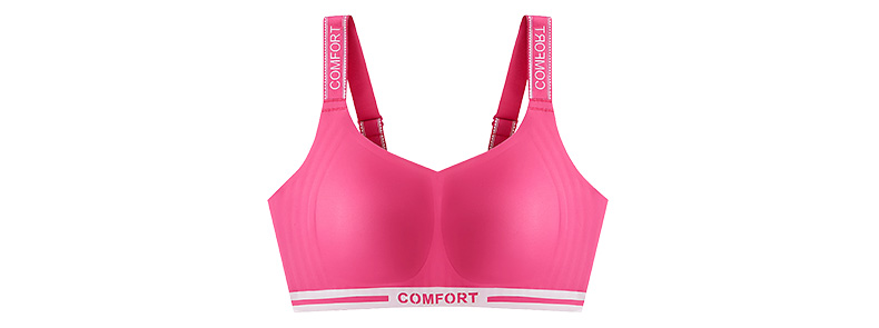 Rose Big Breast Slimming Minimizer Bra With Stylish Straps for Off-Shoulder Chic VEIMIA