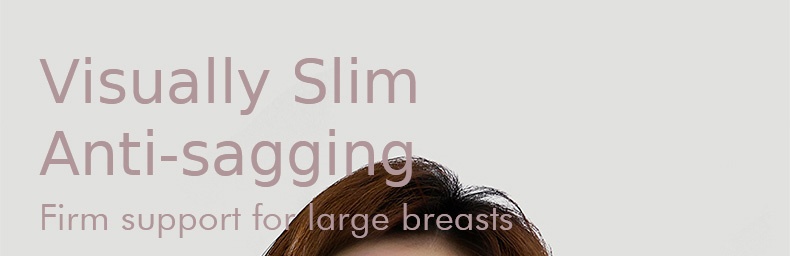 Soft Support Minimizer Bra Vertical Striped Slim Fit Wireless Full Coverage Lift Up Big Breast VEIMIA