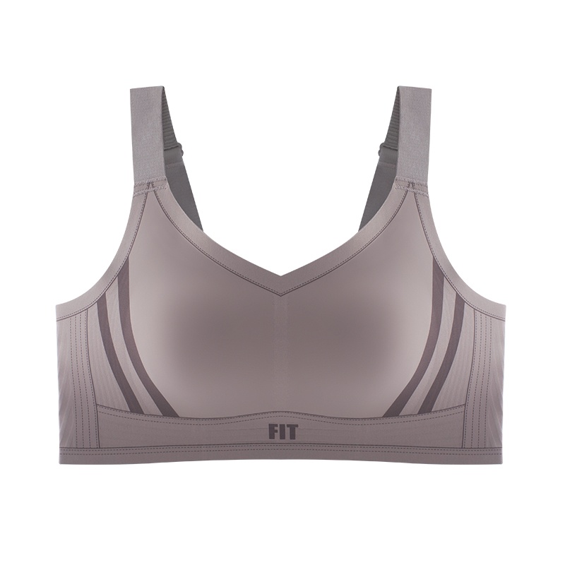 Sports Style Full Coverage Minimizer Bras Seamless Cloud Sense Ultra Comfortable Support Purple Color VEIMIA