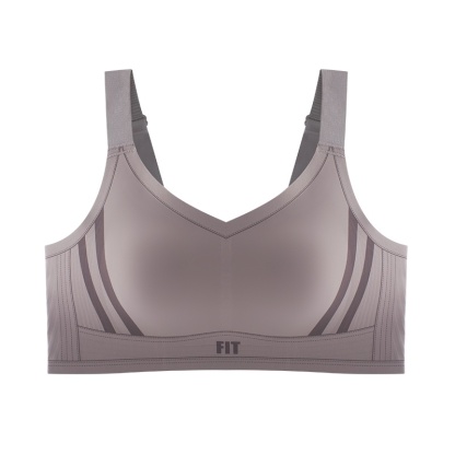 Sports Style Full Coverage Minimizer Bras Seamless Cloud Sense Ultra Comfortable Support Purple Color VEIMIA