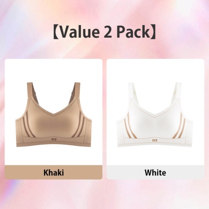VEIMIA Sports Style Full Coverage Minimizer Bra Seamless Cloud Sense Comfortable Support