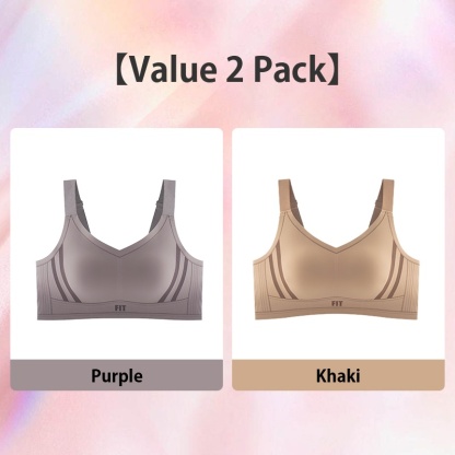 VEIMIA Sports Style Full Coverage Minimizer Bra Seamless Cloud Sense Comfortable Support